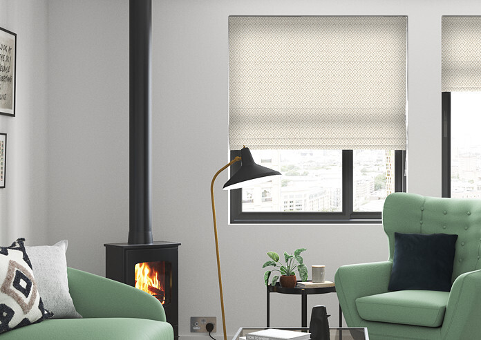 Ariel, Linen - Roman Blind - Image 3